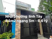 Hình ảnh bán gấp nhà (NGANG 5M) 85M2 ,P.LINH TÂY  ,q. thủ đức, tp.thủ đức