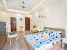 Hình ảnh ⚜️Studio Ban Công Rộng Hơn 35m2 Nội Thất Gỗ Cao Cấp