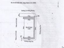 Hình ảnh Bán  lô đất 1485m  mặt đường lê hồng phong hải an
