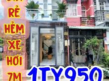 Hình ảnh BÁN NHÀ HẺM XE HƠI GIÁ RẺ ĐƯỜNG Đào Tồng Nguyên Nhà Bè
