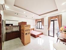 Hình ảnh Studio ban công tách bếp_Full nội thất 30m2 ngay sân bay TSN