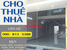 Hình ảnh Cho Thuê Nhà Nguyên Căn Mới Xây 52/1 Xuân Thới Thượng 23, Hóc Môn