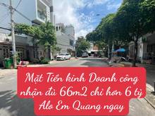 Hình ảnh Gấp Bán Mặt Tiền Kinh Doanh Nguyễn Ngọc Nhựt, Tân Phú 66m2  Nhỉnh 6 Tỷ