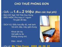 Hình ảnh Cho thuê phòng đơn giá 1,4tr/ tháng, full đồ, free phi dịch vụ, ở luôn