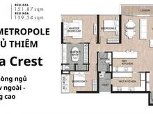 Hình ảnh Cho thuê Crest – Metropole Thủ Thiêm 3 phòng 152m2 NTCB 35 triệu