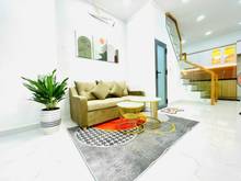 Hình ảnh nhà đẹp 4 x 8, 1 lầu, Phan Văn Trị ( 2pn có máy lạnh)