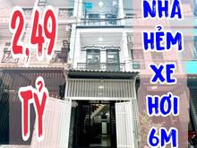 Hình ảnh 🔥NHÀ PHỐ 3 TẦNG HẺM XE HƠI 6M🔥Huỳnh Tấn Phát Thị Trấn Nhà Bè