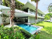 Hình ảnh Cho thuê biệt thự hồ bơi cao cấp 800m2 khu Nam Việt Á 3 phòng ngủ - rộ