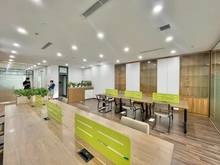 Hình ảnh Văn Phòng Full Nôi Thất Quận 1, DT SÀN 95-100m2, View Kính Thoáng