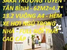 Hình ảnh Bán nhà ca sỹ Saka Trương Tuyền 62m2 giảm 1.4tỷ chỉ còn 6.6tỷ