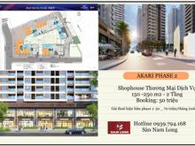 Hình ảnh Shophouse AKARI CITY, chỉ 18 căn, số lượng khan hiếm.Giá dự kiến 62tr
