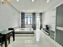 Hình ảnh Cho thuê Căn Hộ Full NT Ban Công Thang Máy ngay Nguyễn Gia Trí QBT