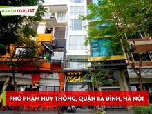 Hình ảnh HOT - Cần cho thuê nhà mặt phố PHẠM HUY THÔNG, DT 80m2, MT 7m