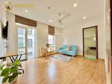 Hình ảnh Cho thuê Trang Chủ MB66.COM / Đăng Ký Tặng 66K 1PN 1PK rộng ban công 45m2 gần CV Gia Định - sân bay