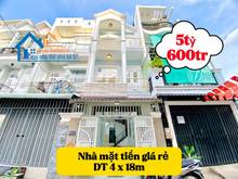 Hình ảnh ✅✅NHÀ MẶT TIỀN GIÁ RẺ ✅ DT 4x18m trệt 2lầu 4pn 1 phòng thờ