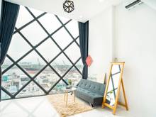 Hình ảnh Duplex Gác Cao_View kính_Mặt tiền Huỳnh Tấn Phát_Gần ĐH UFM,LOTTE Q7