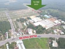 Hình ảnh Đất đẹp Chánh Phú Hòa, Sát trục đường DT741 dân cư hiện hữu đông đúc