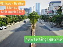Hình ảnh Nhà mặt phố văn cao - ba đình i diện tích 48m i mặt tiền 5m i 5 tầng
