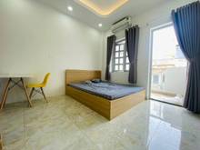 Hình ảnh Cho thuê phòng quận 3, ban công, máy giặt riêng, gần bờ kè, chợ