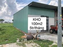 Hình ảnh Cho thuê nhà tiền chế 100m2 5tr/1 tháng