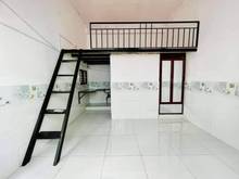 Hình ảnh Phòng Cho Thuê Gác Cao Giá Rẻ Sẵn Máy Lạnh Gần Công Viên Phú Lâm Q6