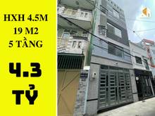 Hình ảnh ✔️  Nhà Hẻm xe hơi Thích Quảng Đức P.5 Phú Nhuận-19m2- 5 tầng- 4.3  tỷ