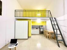 Hình ảnh Duplex gác cao - Full 100% nội thất - Không gian rộng rãi thoáng mát.