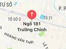 Hình ảnh Bán đất mặt ngõ 181 Trường Chinh, oto tránh, 136m2 giá 23 tỷ