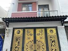 Hình ảnh Nhà Mới Xây Mới Lê Văn Quới đông đúc hẻm xe hơi