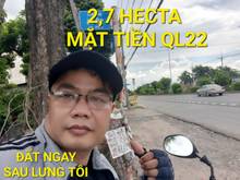 Hình ảnh Mặt Tiền 27000m2 QL22 có 108 tỷ Tân An Hội Củ Chi TP.HCM