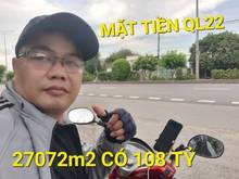 Hình ảnh Mặt tiền ql22 27072m2 có 108 tỷ tân an hội củ chi tp.hcm - sos
