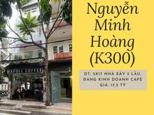 Hình ảnh 2 mặt tiền ngay Nguyễn Minh Hoàng. DT: 4x18 nhà 3 lầu-bán 17 tỷ