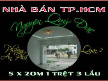Hình ảnh Nhà phố tiện kinh doanh 5 x 20m 1 trệt 3 lầu KDC An Phú Q2 TP.HCM