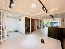 Hình ảnh cho thuê mặt bằng 150m2 tầng trệt và lửng nhà phố hưng phước, quận 7