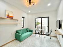 Hình ảnh 🌈Chothue Căn Hộ 1PN 45m2 Bancony mới 100% - Giặt sấy riêng