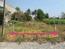 Hình ảnh Đất rẻ hậu dài cách chợ PHƯỚC THẠNH 300M ( 5 x 57 90TC ) 230tr ❤️