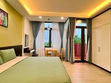 Hình ảnh Căn Hộ 1PN Tách Bếp Thiết Kế Hiện Đại - Bếp Rộng, Ban Công Thoáng