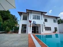 Hình ảnh Cho thuê biệt thự compound Trần Não-600m2-hồ bơi,sân vườn