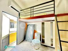 Hình ảnh Phòng Phú NHuận có gác, ban công rộng, full nội thất,giờ giấc tự do