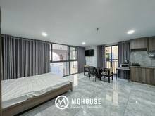 Hình ảnh Cho Thuê Studio View Kính Thoáng Mát Q3⭐Nội Thất Đầy Đủ__VÕ THỊ Sáu