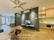 Hình ảnh Căn Hộ 1PN 60m2 Full NT Ban Công Ngay Nguyễn Gia Trí Gần Hàng Xanh
