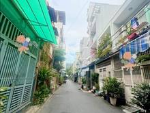Hình ảnh Nhà 60m2, 4 tầng, mặt tiền 4.5m, hẻm ô tô thông, Lê Văn Quới, 4.65 tỷ