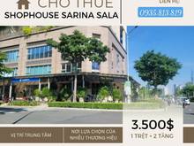 Hình ảnh Cho thuê shophouse 1 trệt 2 lầu Sarina, KĐT Sala từ 85 triệu/tháng