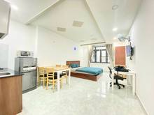 Hình ảnh Studio Full nội thất_bancon cửa sổ lớn_Dinh độc lâp_NTMK_Quận 1
