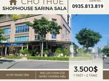Hình ảnh Cho thuê shophouse Sarina 225m2 85 triệu/ tháng tại KĐT Sala Quận 2