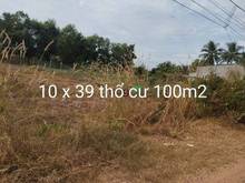 Hình ảnh Bán đất xã Thái Bình Châu Thành giá rẻ chỉ 750 triệu DT:10×39 tc:100m2