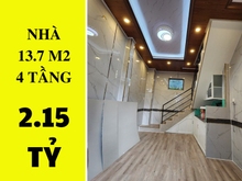 Hình ảnh ✔️  Nhà Nguyễn Trung Trực P.5 Bình Thạnh - 13.7m2 - 4 tầng - 2.15 tỷ