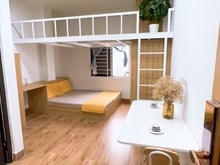 Hình ảnh chính chủ cho thuê phòng studio + gác xép. có 2 không gian ngủ
