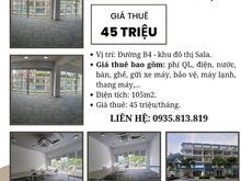 Hình ảnh Văn phòng cho thuê bao phí 105m2 45 triệu/tháng - KĐT Sala Quận 2