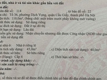 Hình ảnh Bán đất số 28 Dịch Vọng, Cầu Giấy Mb6623 Đăng Ký Tặng 66K thuận tiện dt 110m
